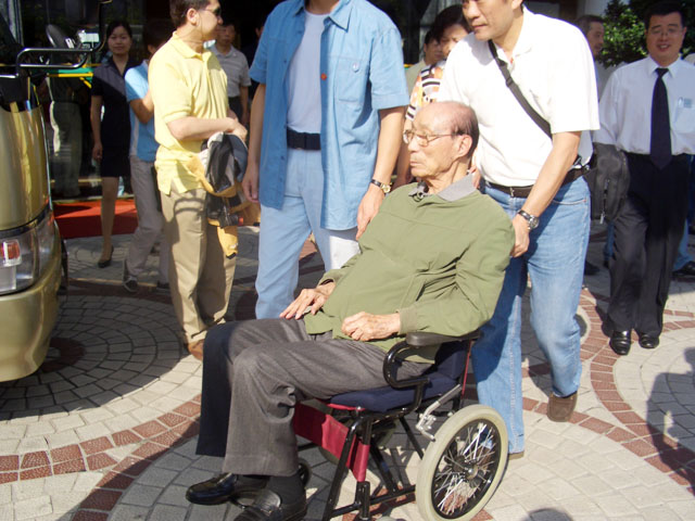 香港知名人士邵逸夫2006年9月18-19日